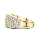 Gold Ring L03-02, Yellow Gold, view 3