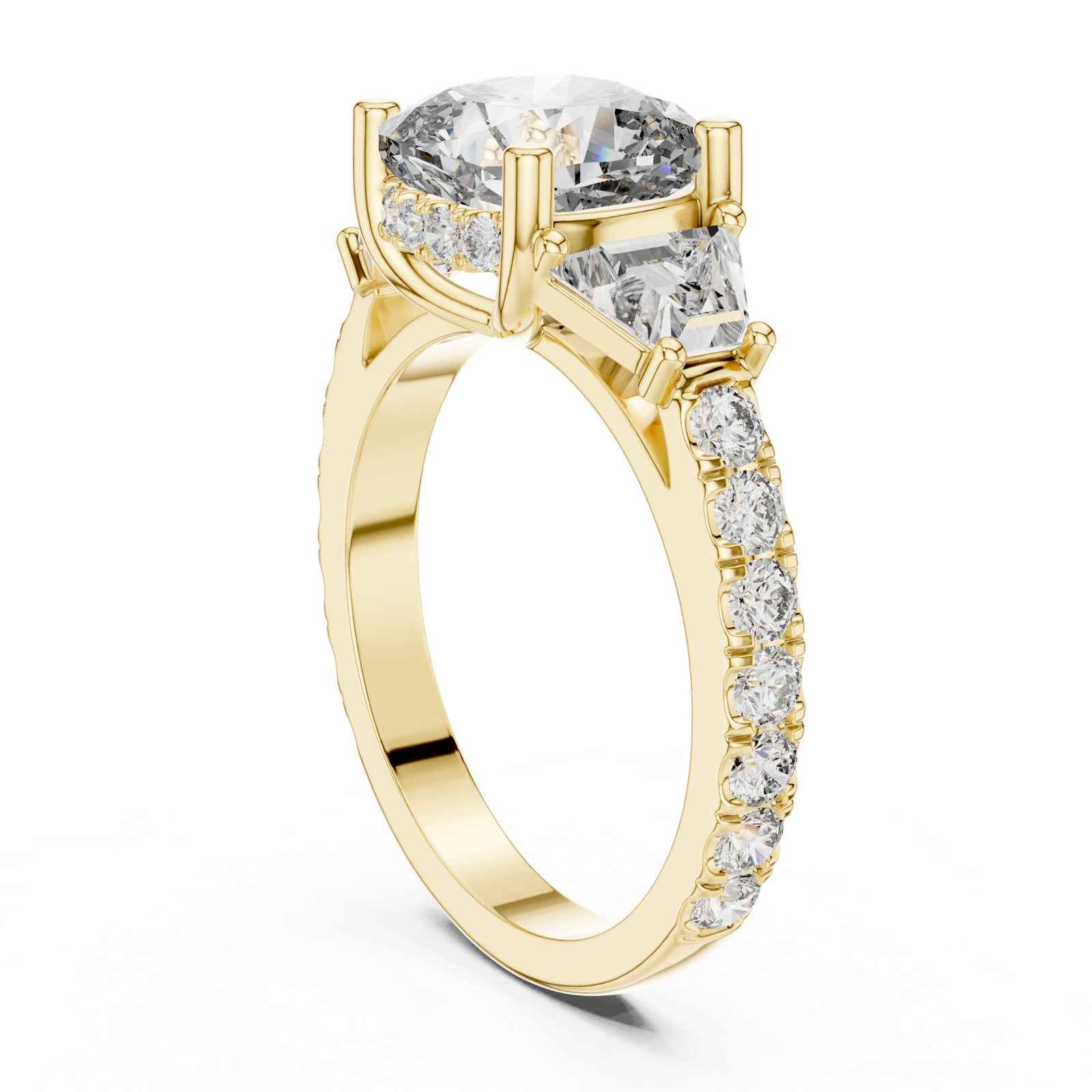 Gold Ring DDLR-181, Yellow Gold