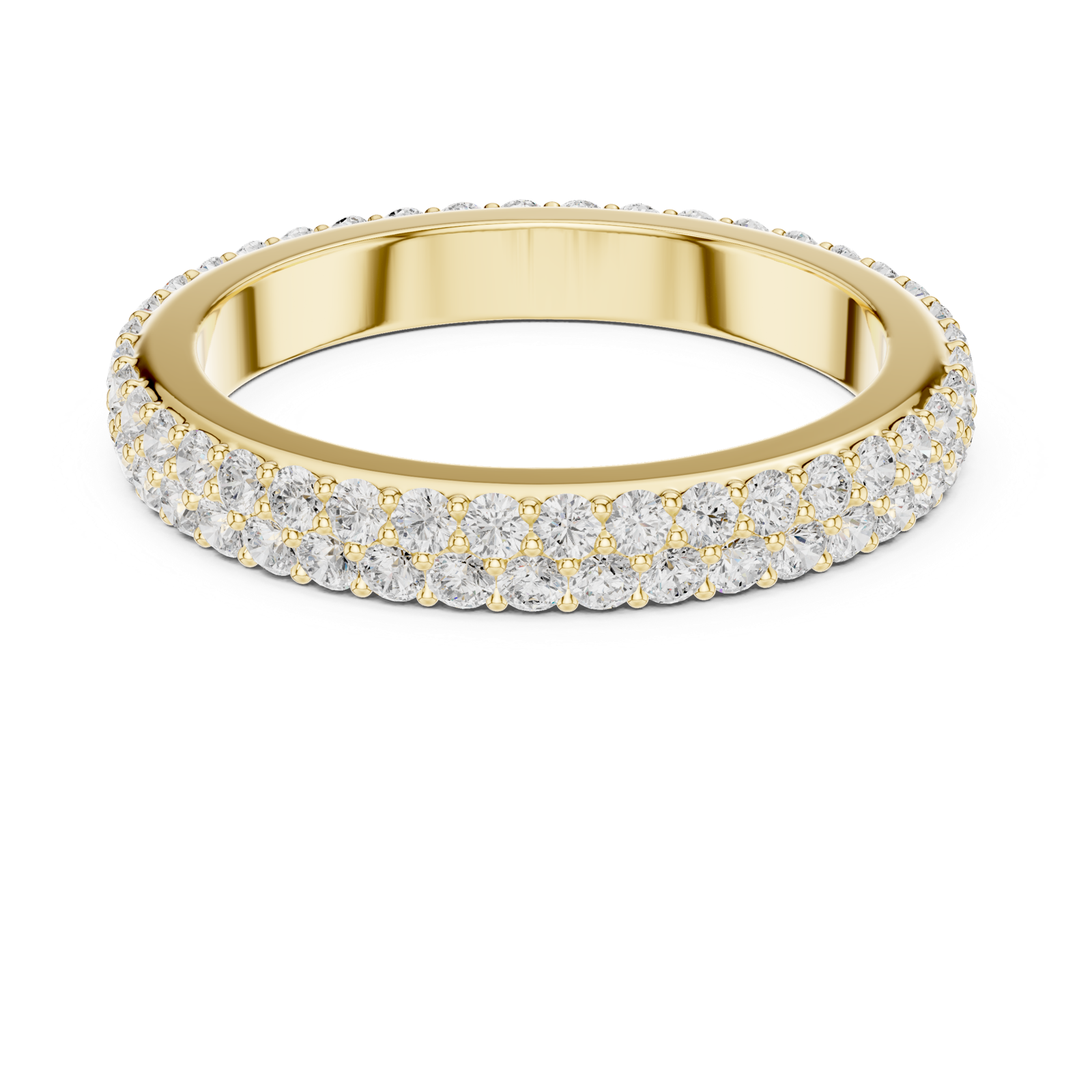 Gold Ring DDLR-376, Yellow Gold, view 4