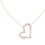 Gold Pendant GPD-0008, Rose Gold, view 1