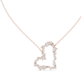 Gold Pendant GPD-0008, Rose Gold, view 1