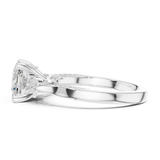 Gold Ring DDLR-284, White Gold, view 3