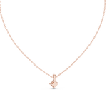Gold Pendant GPD-0050, Rose Gold, view 4