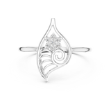 Gold Ring DR-6229, White Gold
