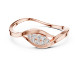 Gold Ring 1 (165), Rose Gold, view 4