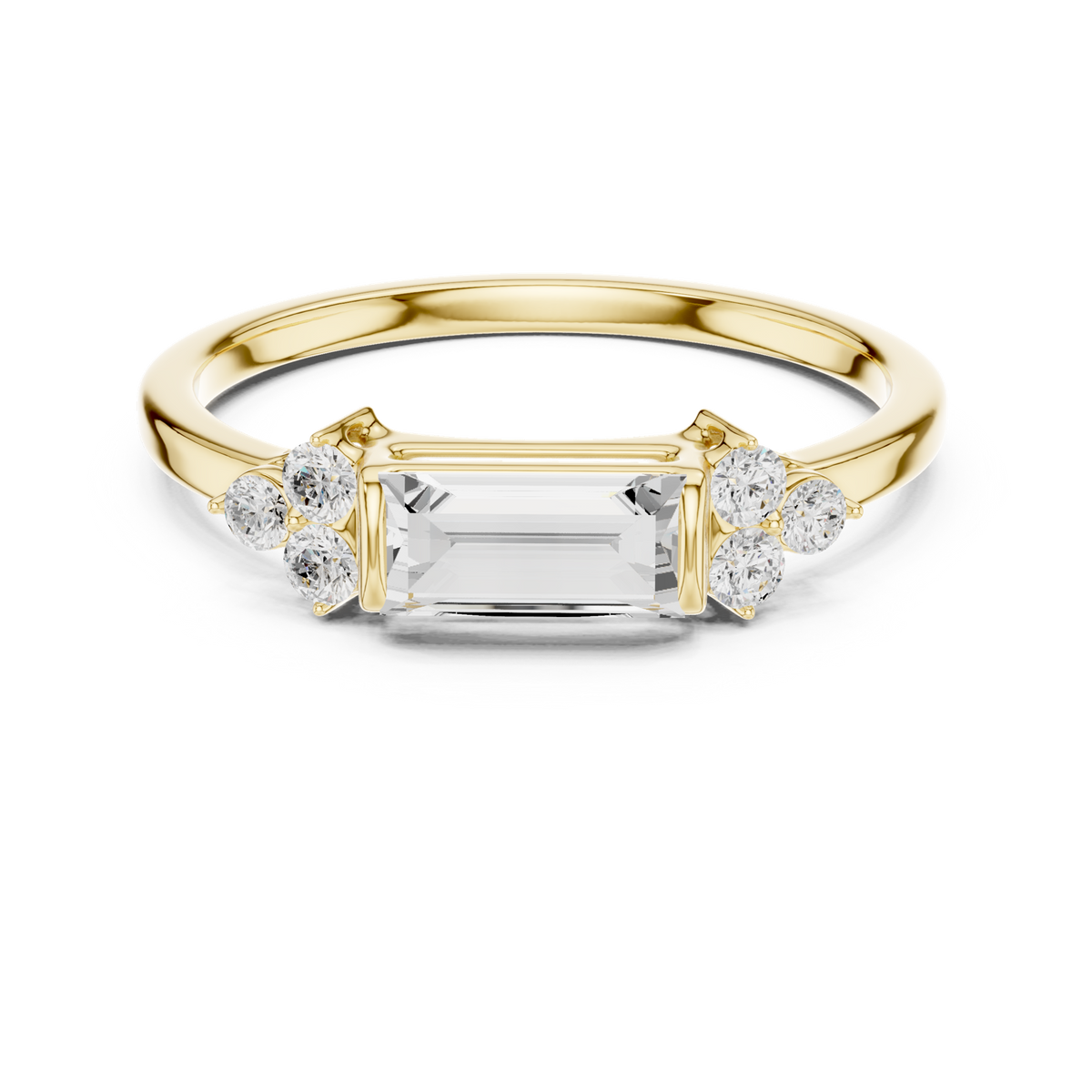Gold Ring SBWR(54), Yellow Gold