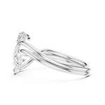 Gold Ring 1 (210), White Gold, view 3