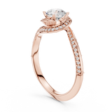 Gold Ring LR-0279, Rose Gold, view 1