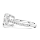 Gold Ring DDLR-1024, White Gold, view 3