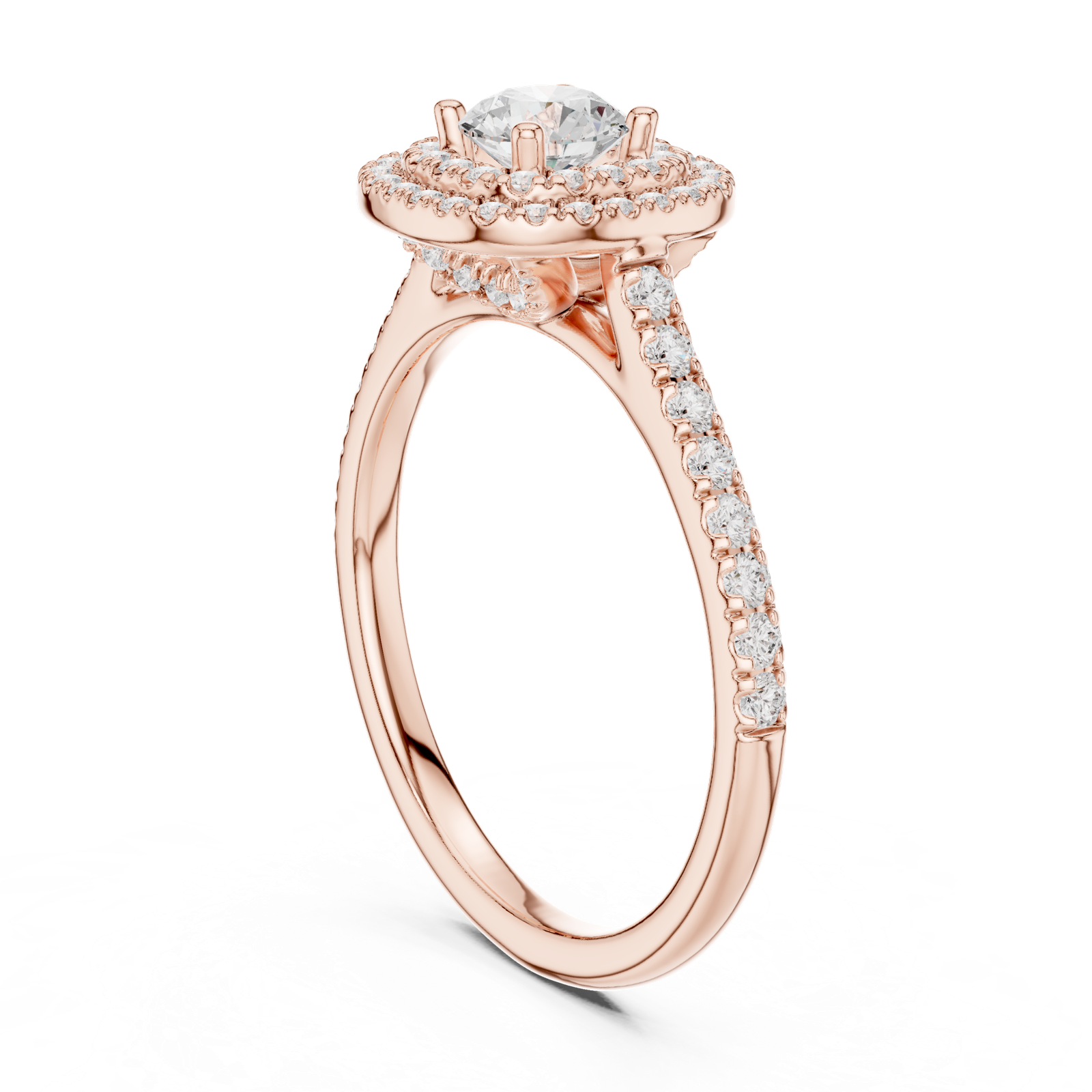 Gold Ring LR-0243, Rose Gold