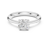 Gold Ring DDLR-566, White Gold, view 4
