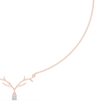 Gold Necklace SBWN (33), Rose Gold, view 3