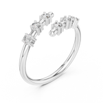 Gold Ring L28-15, White Gold, view 2