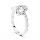 Gold Ring LR-01 (83), White Gold
