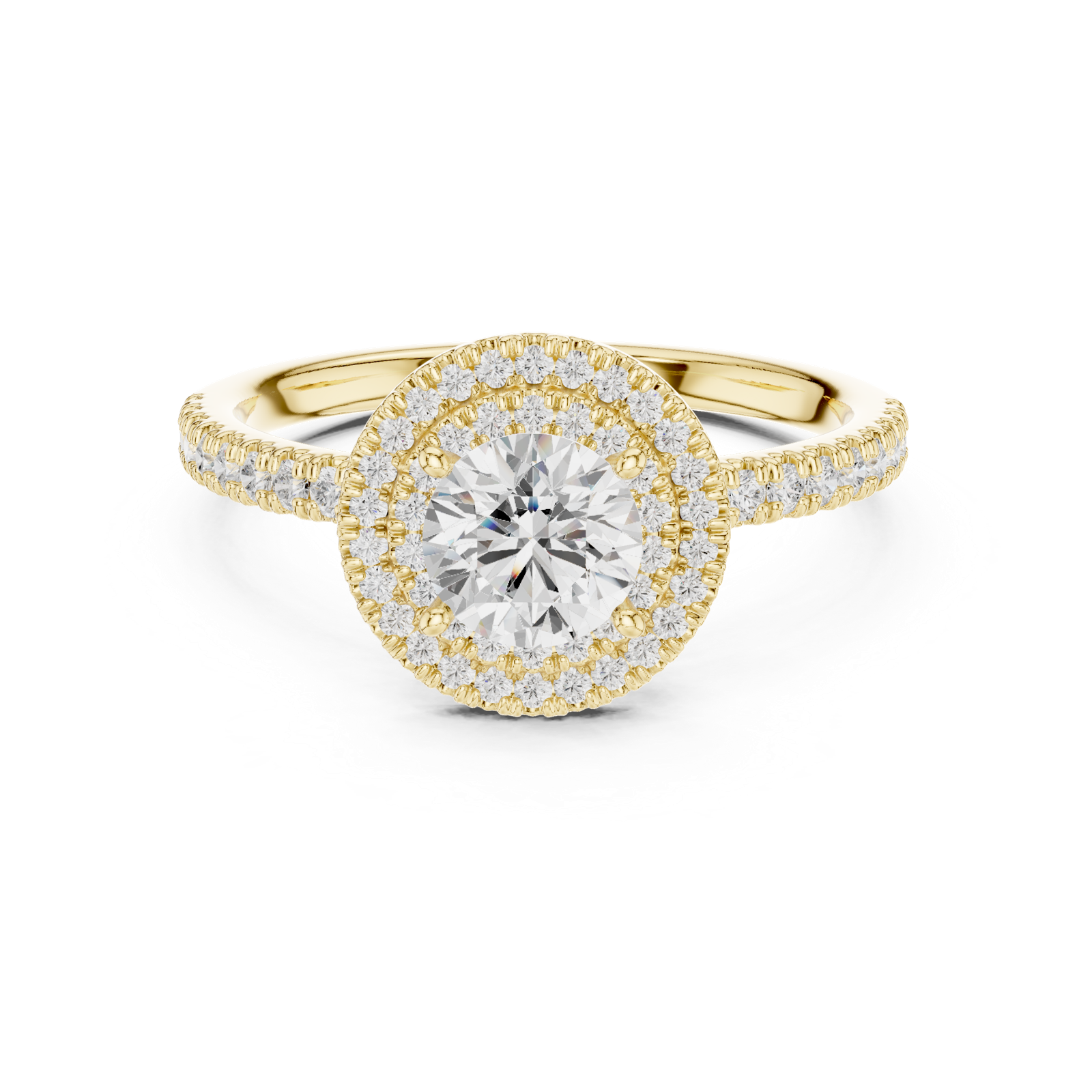 Gold Ring LR-0219, Yellow Gold, view 4