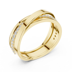 Gold Ring SBMR(41), Yellow Gold, view 2