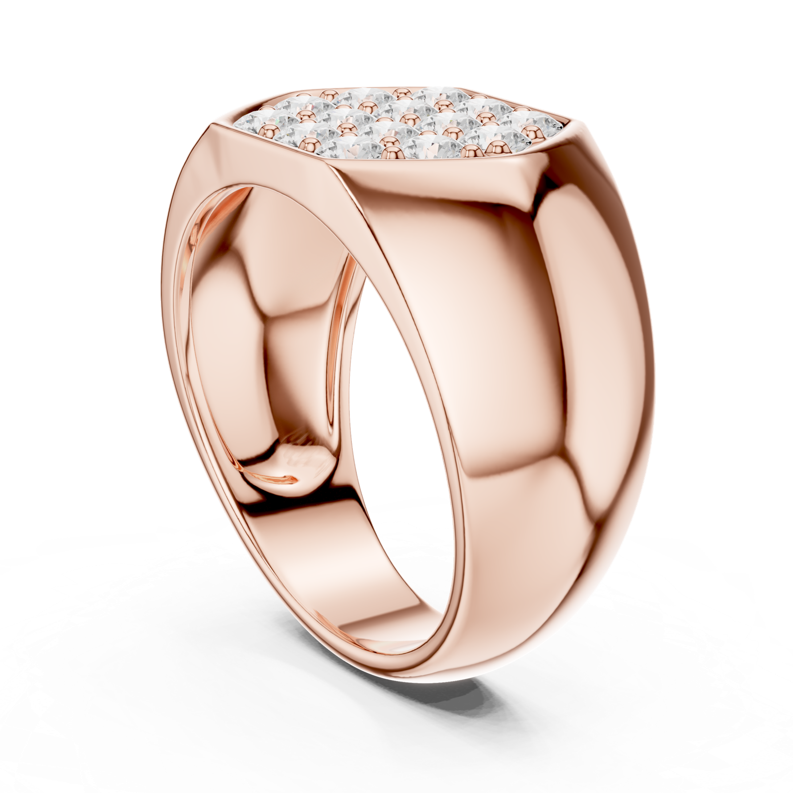 Gold Ring SBMR(40), Rose Gold, view 1