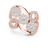Gold Ring 19-120002L, Rose Gold, view 4