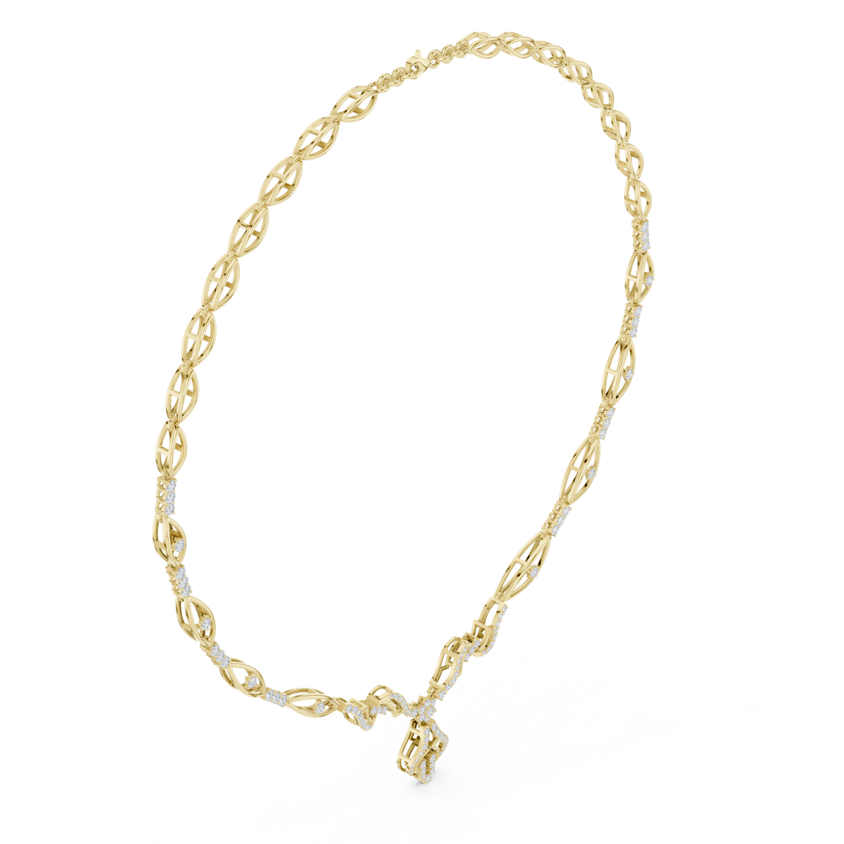 Gold Necklace SBWN (6), Yellow Gold, view 1