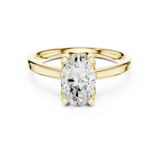Gold Ring DDLR-446, Yellow Gold, view 4