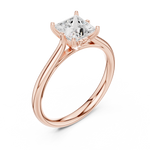 Gold Ring DDLR-798, Rose Gold, view 2