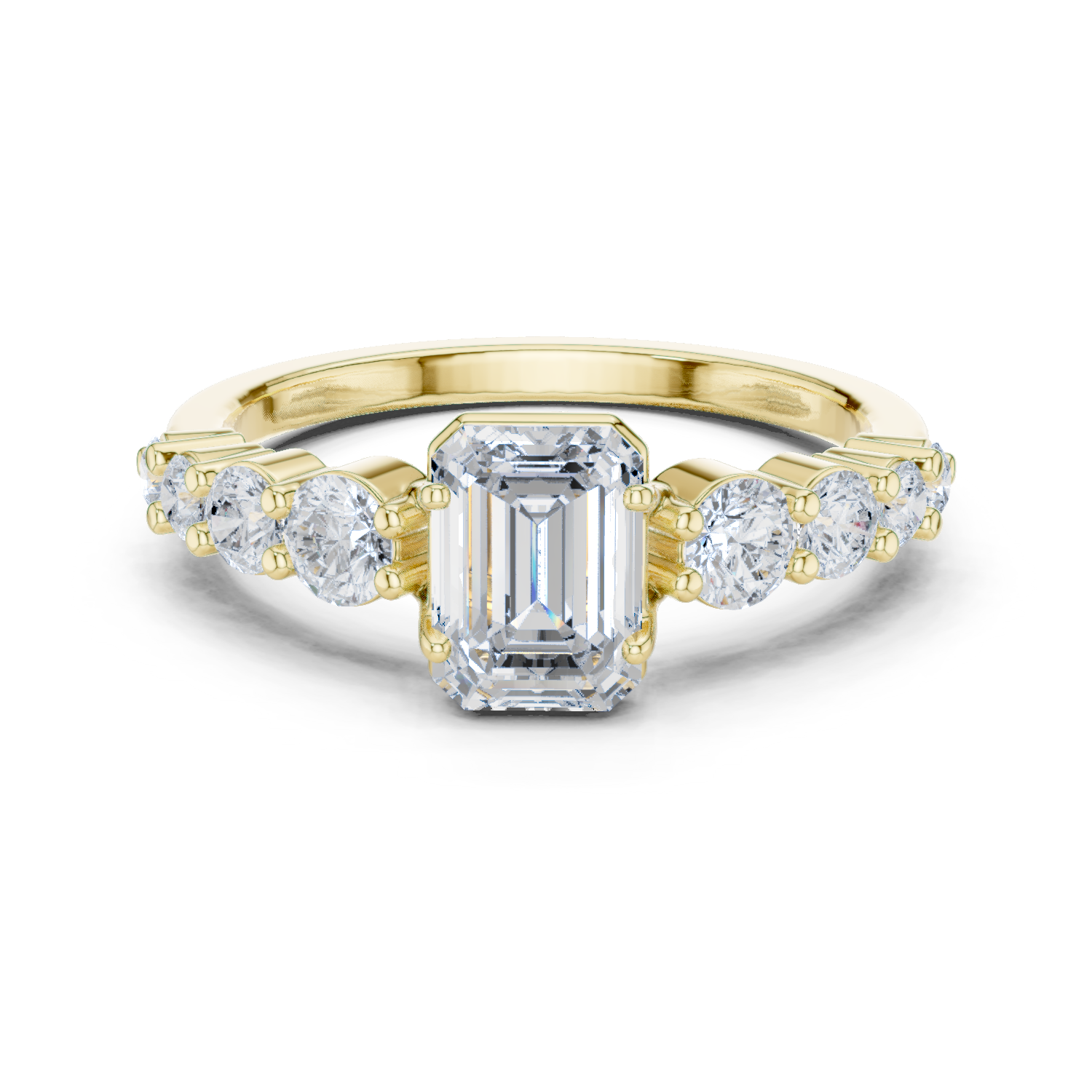 Gold Ring DDLR-1068, Yellow Gold