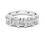 Gold Ring DDLR-701, White Gold, view 4