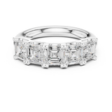 Gold Ring DDLR-701, White Gold, view 4