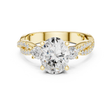 Gold Ring DDLR-1036, Yellow Gold