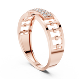 Gold Ring LR-01 (10), Rose Gold