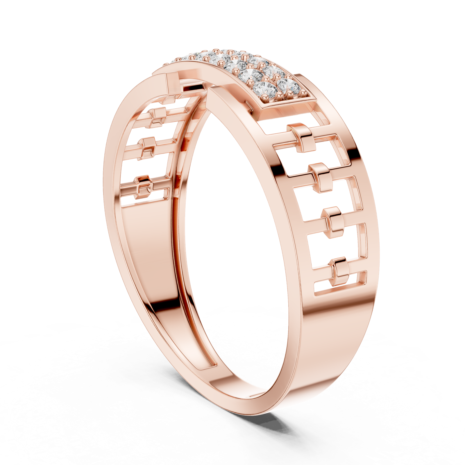 Gold Ring LR-01 (10), Rose Gold