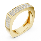 Gold Ring SBMR(36), Yellow Gold, view 2