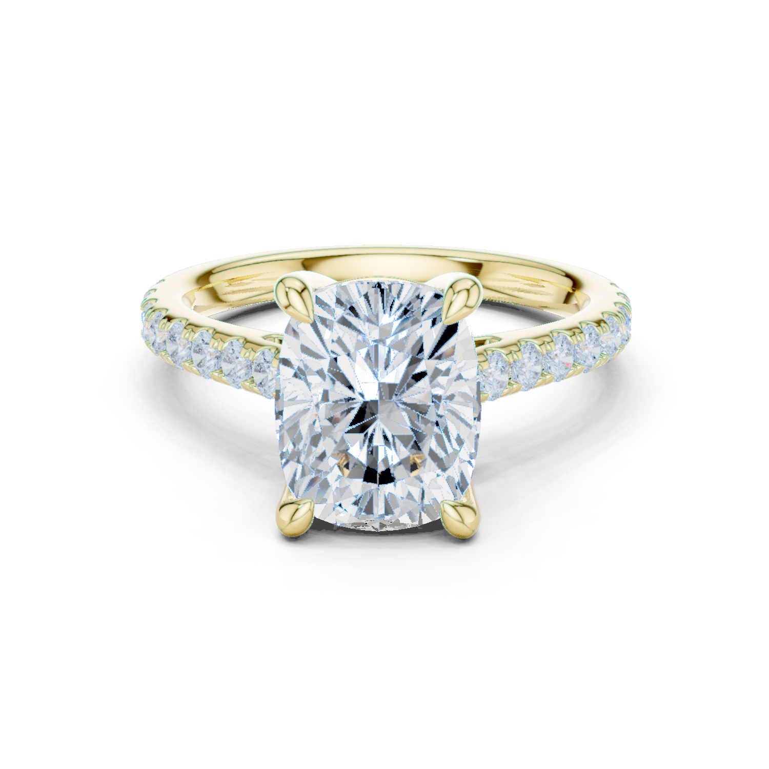 Gold Ring DDLR-250 -ECU, Yellow Gold