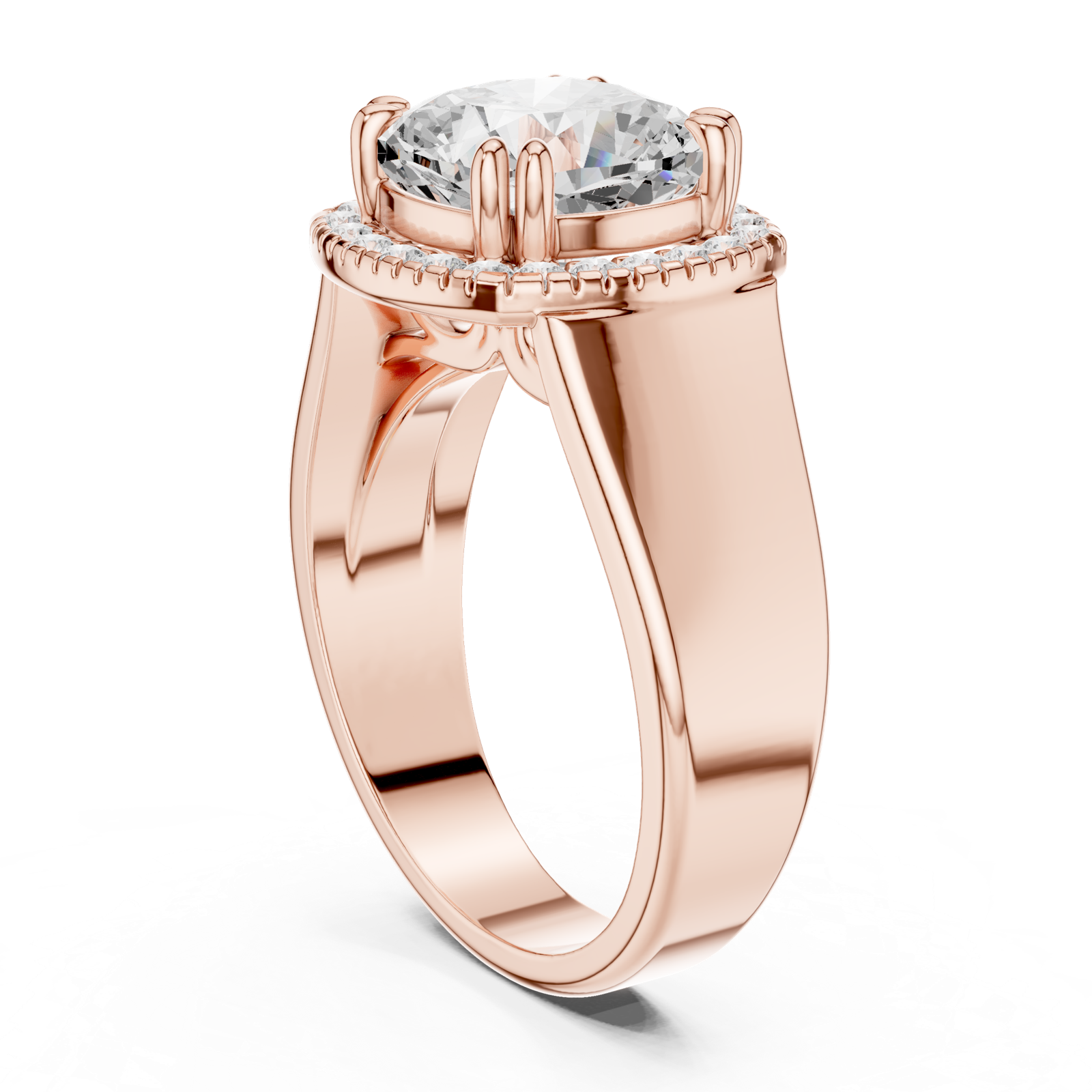 Gold Ring DDLR-362, Rose Gold