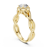 Gold Ring LR-0208, Yellow Gold, view 1
