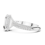 Gold Pendant 9-10022L_30, White Gold, view 3
