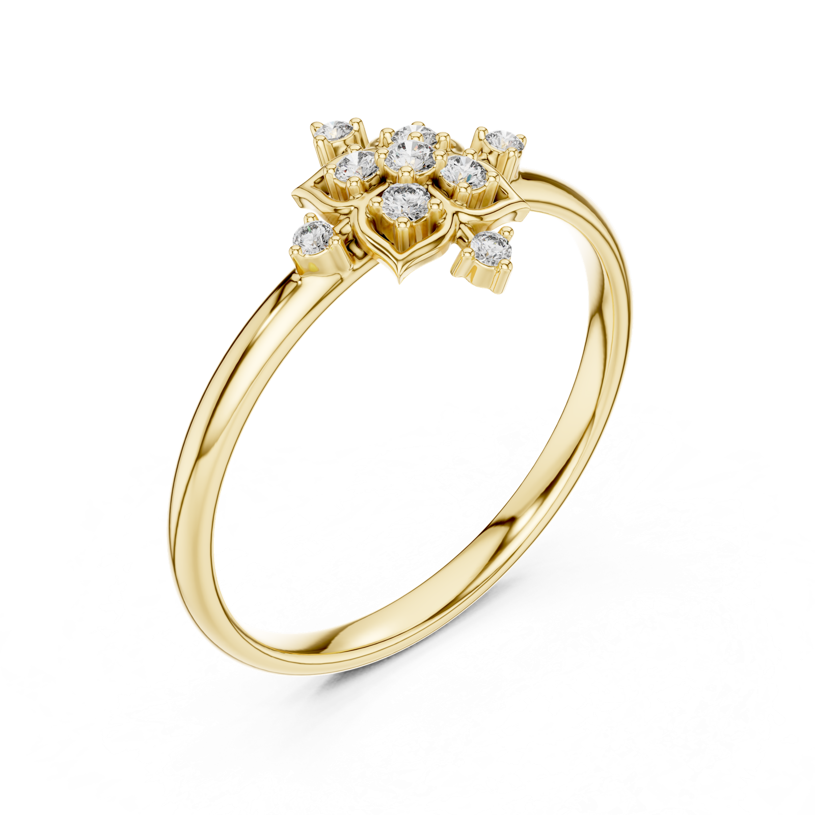 Gold Ring 1 (369), Yellow Gold, view 2