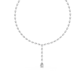 Gold Necklace GNK-0017, White Gold, view 2