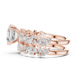 Gold Ring DDLR-940, Rose Gold, view 3