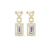Gold Earrings 3-10005E_187_M, Yellow Gold