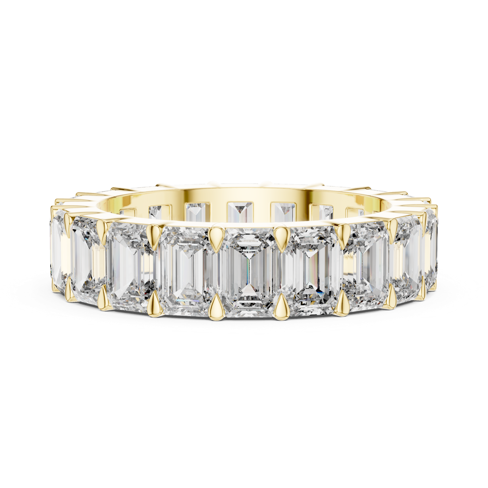 Gold Ring LR-0042, Yellow Gold, view 3