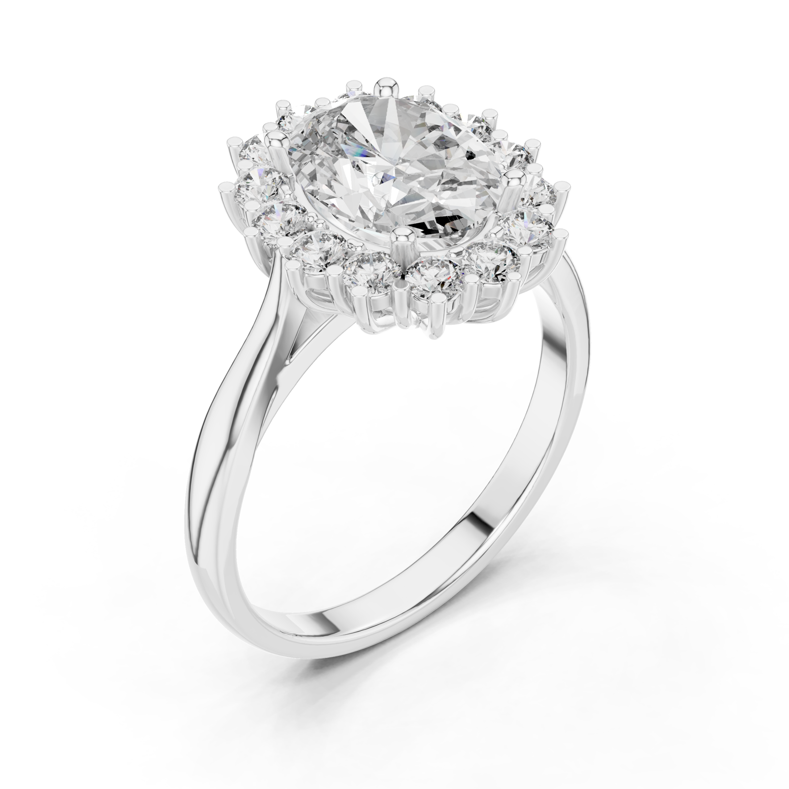 Gold Ring L03-1216, Yellow Gold, view 50