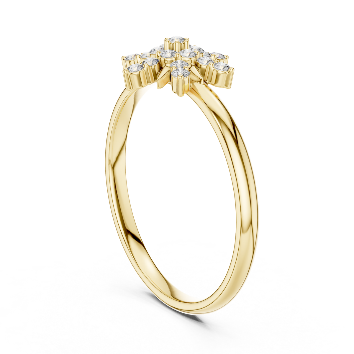 Gold Ring 1 (410), Yellow Gold, view 1