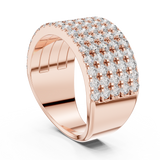 Gold Ring L03-03, Rose Gold