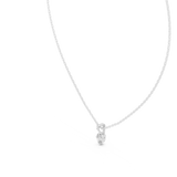 Gold Pendant GPD-0048, White Gold, view 2