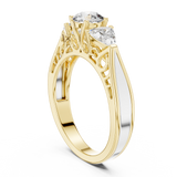 Gold Ring LR-0029, Yellow Gold, view 1