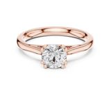 Gold Ring DDLR-550, Rose Gold, view 4