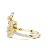 Gold Ring LR-01 (52), Yellow Gold, view 3