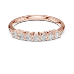 Gold Ring DDLR-618, Rose Gold, view 4