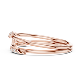 Gold Ring 1 (204), Rose Gold, view 3